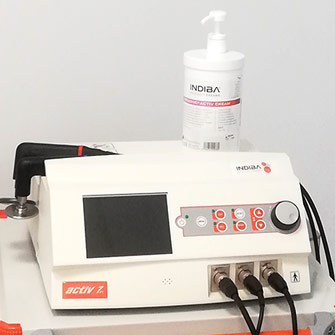 Tratamiento con Indiba ® Activ, radiofrecuencia para el dolor muscular y articular, fisioterapia Castellón